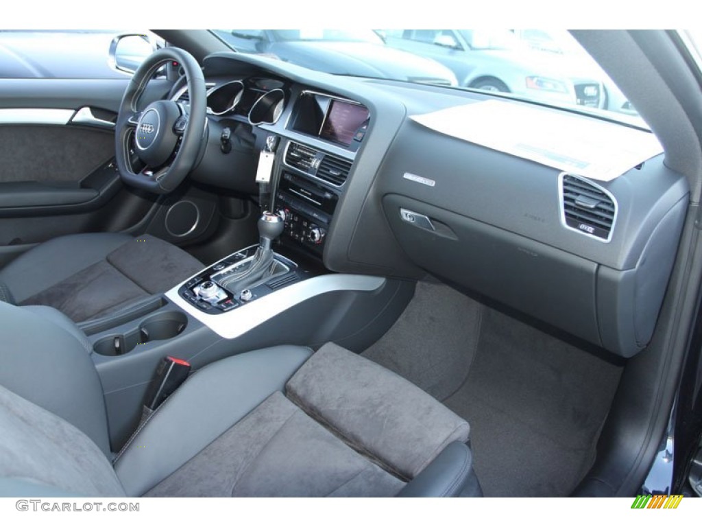 2013 Audi S5 3.0 TFSI quattro Coupe Black Dashboard Photo #71082952