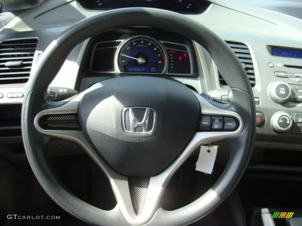 2010 Civic LX Sedan - Royal Blue Pearl / Gray photo #10