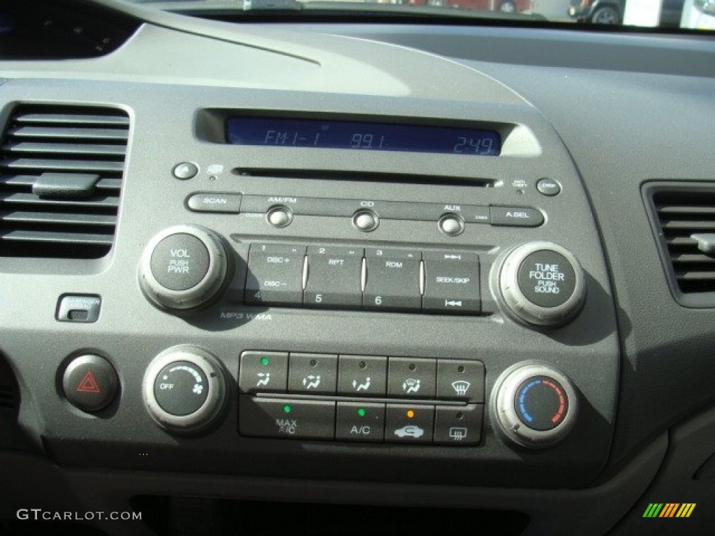 2010 Civic LX Sedan - Royal Blue Pearl / Gray photo #12