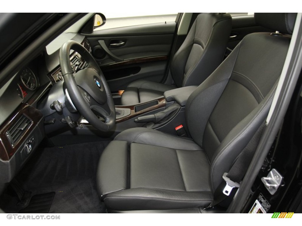 2011 3 Series 328i Sedan - Jet Black / Black photo #3