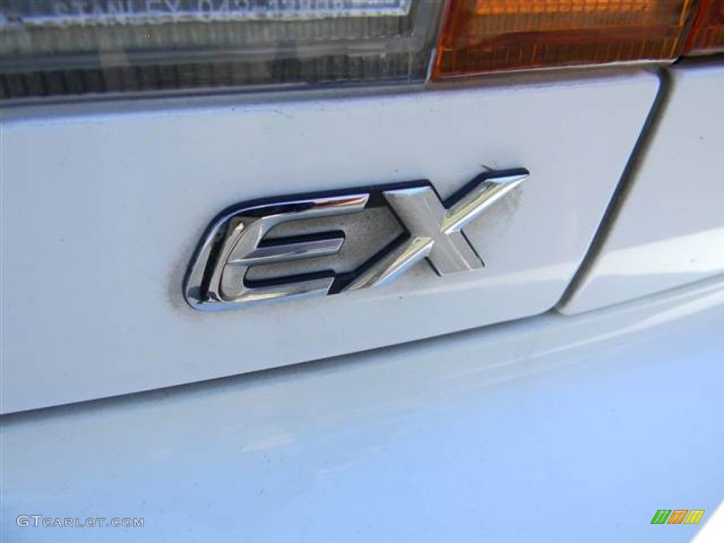 1998 Civic EX Coupe - Taffeta White / Gray photo #7