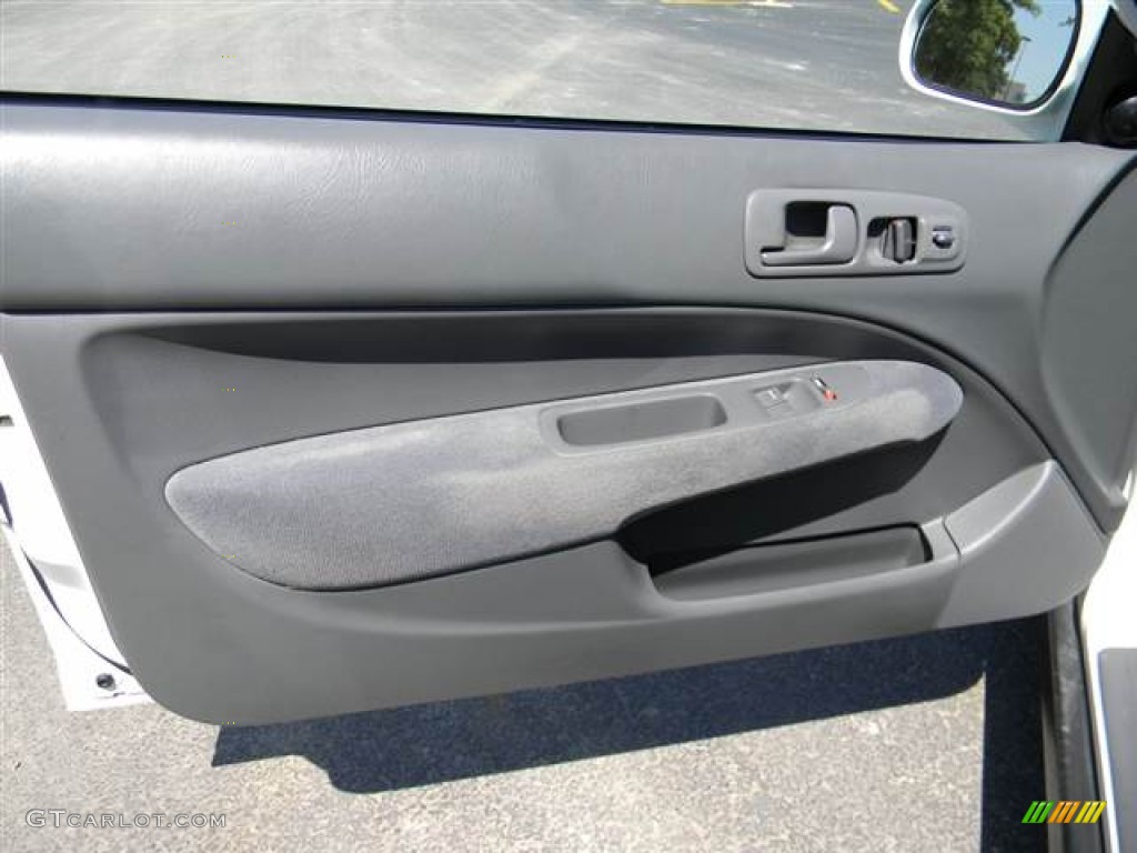1998 Civic EX Coupe - Taffeta White / Gray photo #16