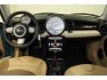 2010 Mini Cooper Gravity Tuscan Beige Leather Interior Dashboard Photo