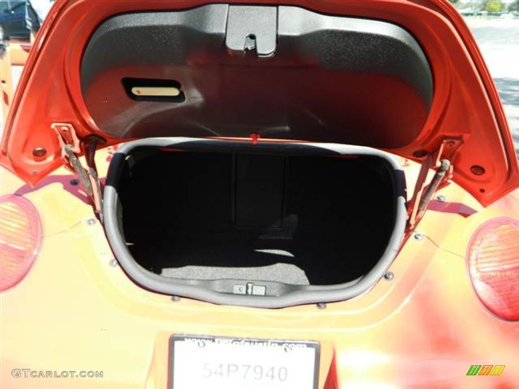 2005 New Beetle GLS 1.8T Convertible - Sundown Orange / Black photo #10