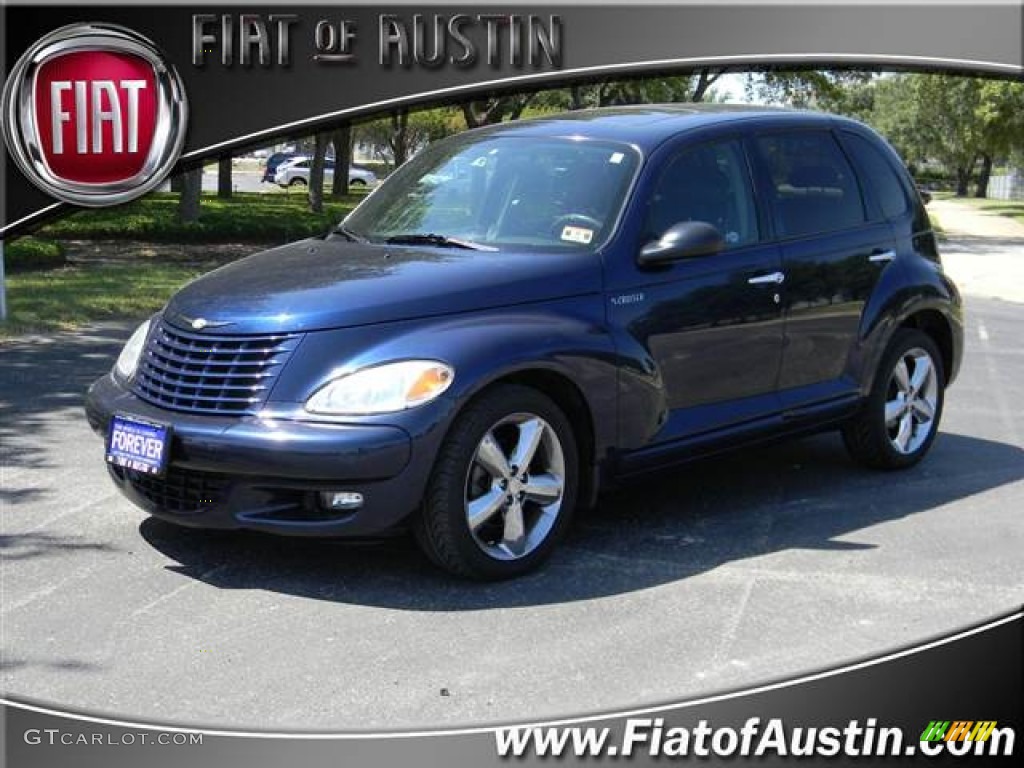 2003 PT Cruiser GT - Patriot Blue Pearl / Dark Slate Gray photo #1