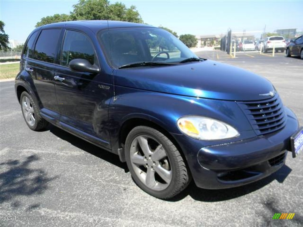 2003 PT Cruiser GT - Patriot Blue Pearl / Dark Slate Gray photo #3
