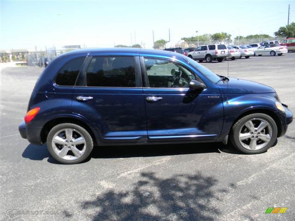 2003 PT Cruiser GT - Patriot Blue Pearl / Dark Slate Gray photo #4