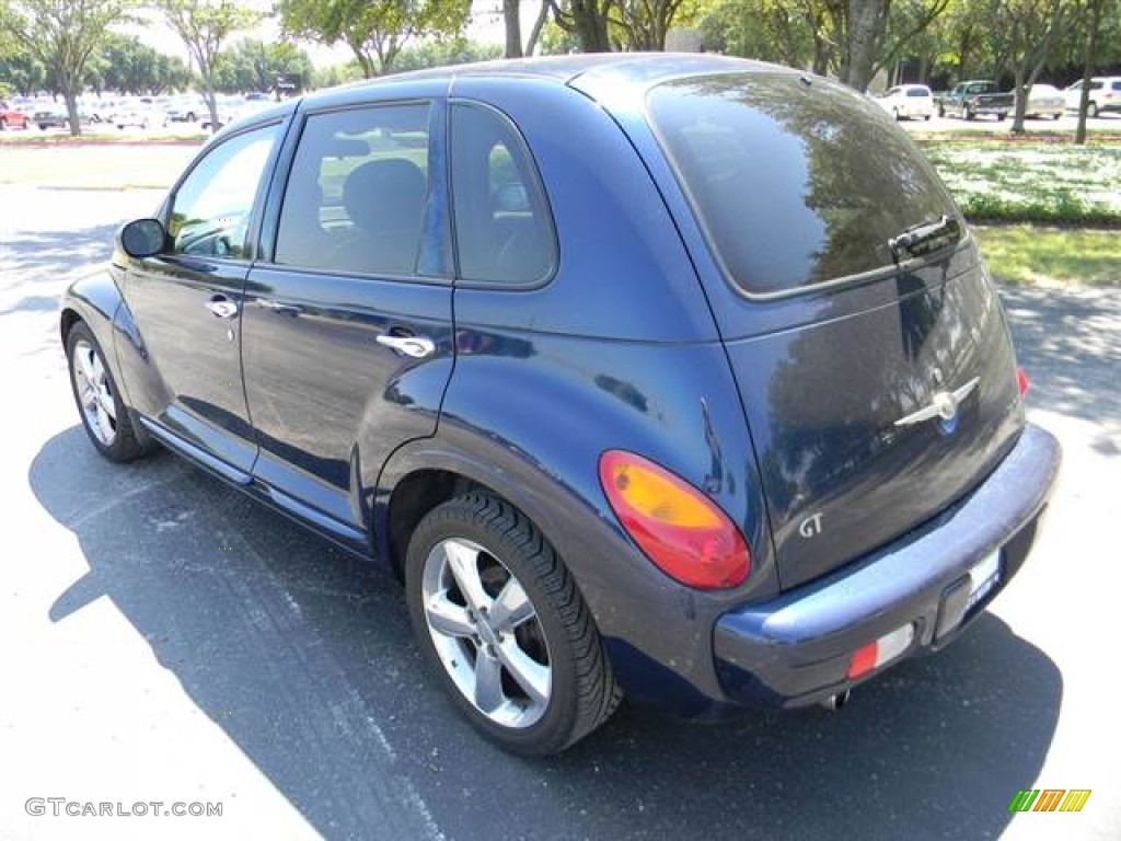 2003 PT Cruiser GT - Patriot Blue Pearl / Dark Slate Gray photo #11