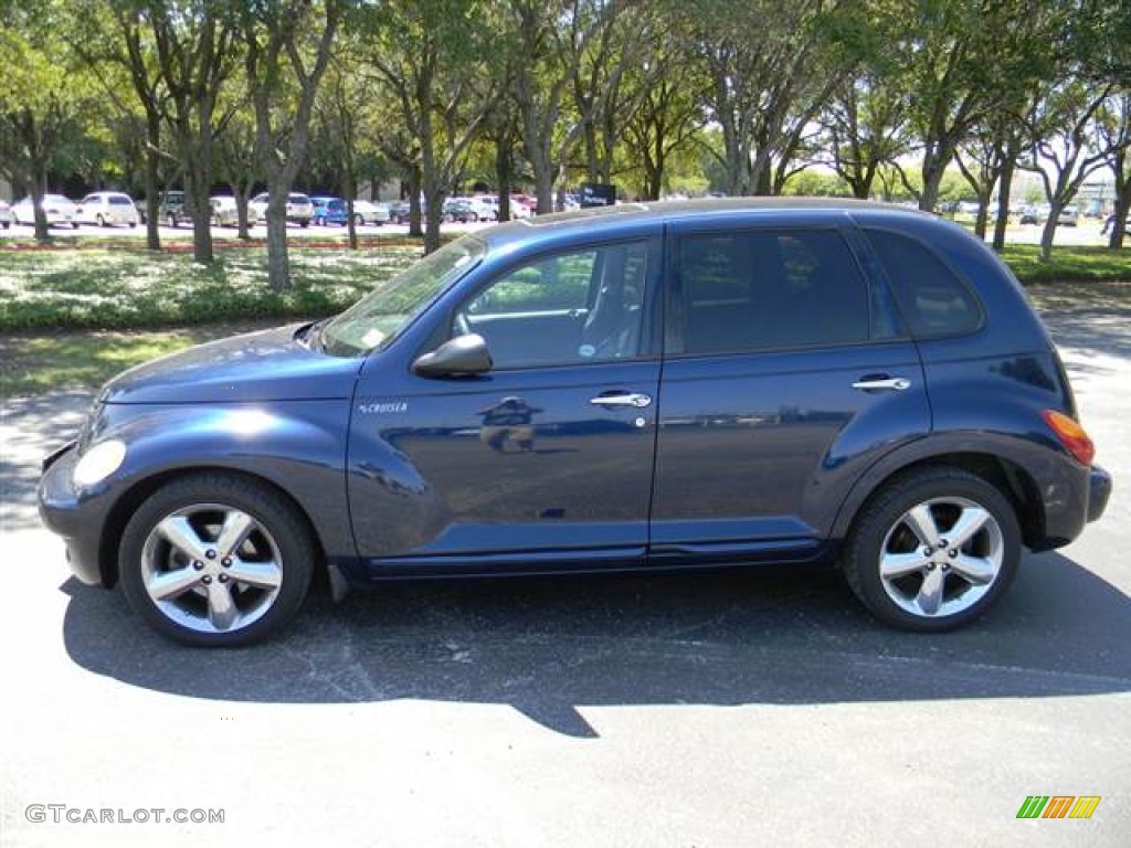 2003 PT Cruiser GT - Patriot Blue Pearl / Dark Slate Gray photo #12