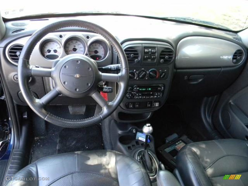 2003 PT Cruiser GT - Patriot Blue Pearl / Dark Slate Gray photo #19