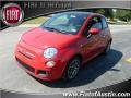 2012 Rosso (Red) Fiat 500 Sport  photo #1