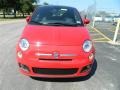 2012 Rosso (Red) Fiat 500 Sport  photo #2