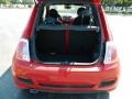 2012 Fiat 500 Pelle Rosso/Nera (Red/Black) Interior Trunk Photo