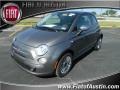 2012 Grigio (Grey) Fiat 500 Lounge  photo #1