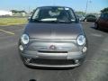 2012 Grigio (Grey) Fiat 500 Lounge  photo #2