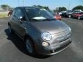 2012 Grigio (Grey) Fiat 500 Lounge  photo #3