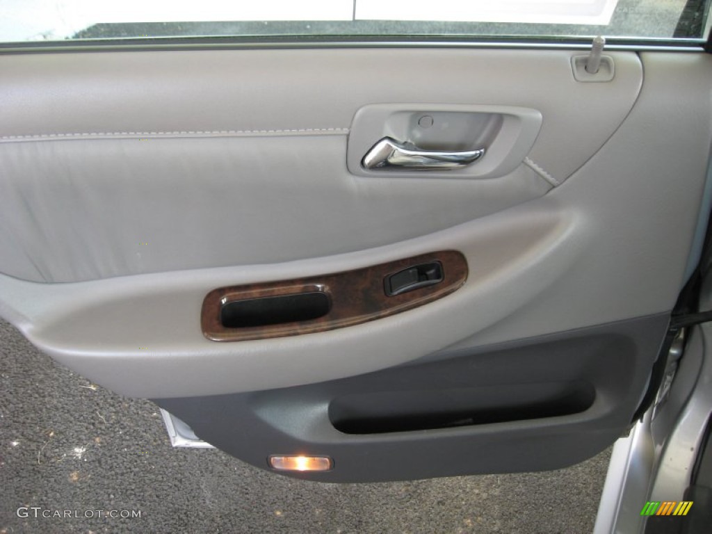 2002 Accord EX V6 Sedan - Satin Silver Metallic / Quartz Gray photo #21