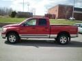 2006 Inferno Red Crystal Pearl Dodge Ram 1500 SLT Quad Cab 4x4  photo #11