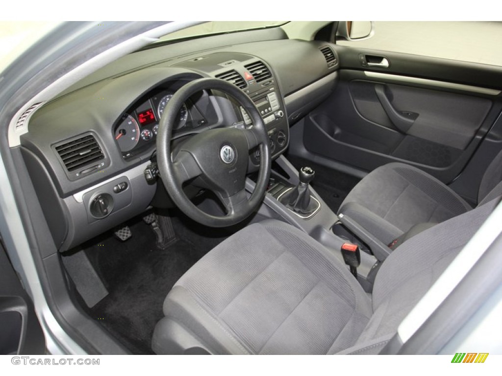 Art Gray Interior 2007 Volkswagen Jetta 2.5 Sedan Photo #71086009
