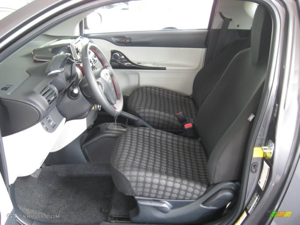 2012 Scion iQ Standard iQ Model Front Seat Photo #71086156