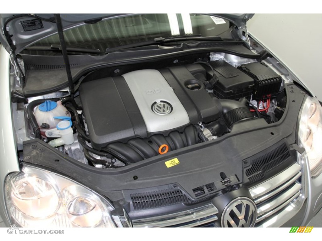 2007 Volkswagen Jetta 2.5 Sedan 2.5 Liter DOHC 20 Valve 5 Cylinder Engine Photo #71086186