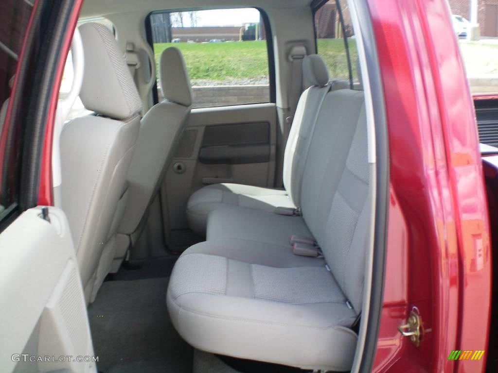 2006 Ram 1500 SLT Quad Cab 4x4 - Inferno Red Crystal Pearl / Khaki Beige photo #23