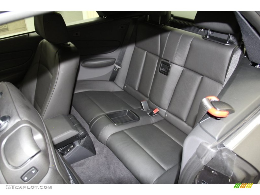 Black Interior 2013 BMW 1 Series 128i Convertible Photo #71087134