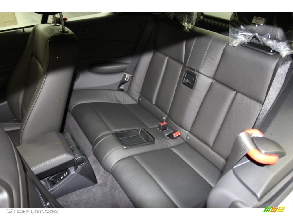 Black Interior 2013 BMW 1 Series 128i Convertible Photo #71087335