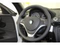 Black 2013 BMW 1 Series 128i Convertible Steering Wheel