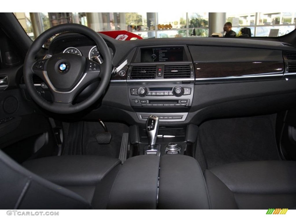 2013 BMW X6 xDrive50i Black Dashboard Photo #71087485