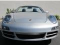 2007 Arctic Silver Metallic Porsche 911 Carrera 4S Cabriolet  photo #3