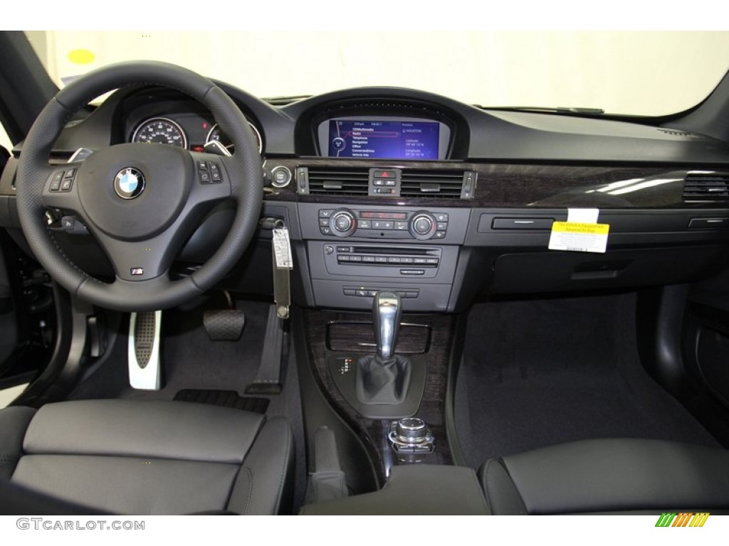 2013 BMW 3 Series 335i Coupe Black Dashboard Photo #71087725