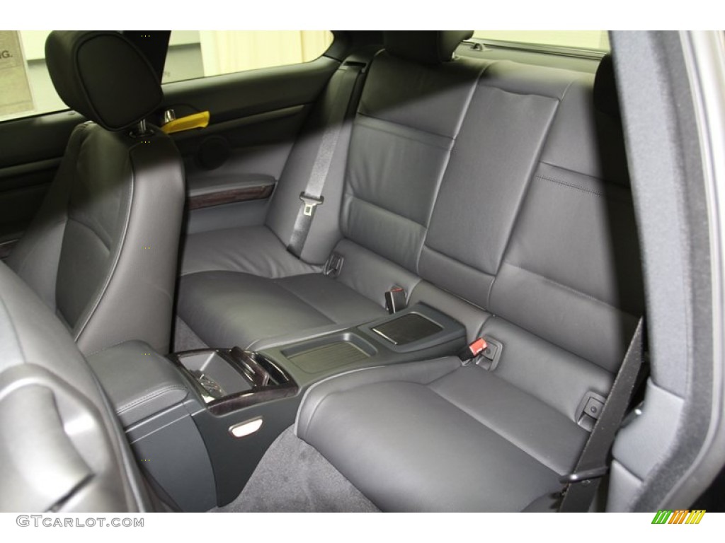 2013 BMW 3 Series 335i Coupe Rear Seat Photo #71087795