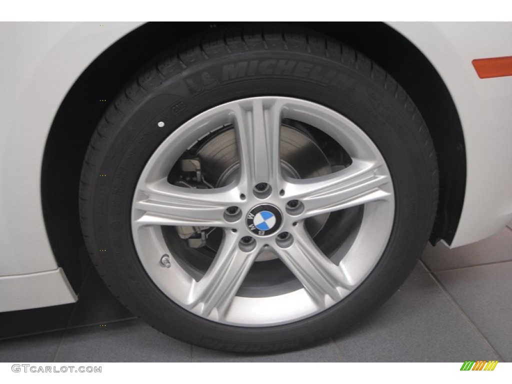 2013 3 Series 328i Sedan - Alpine White / Black photo #7