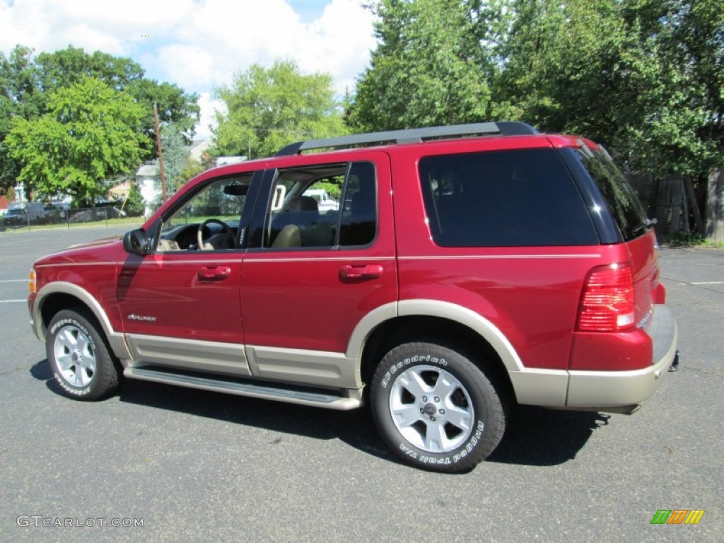 Redfire Metallic 2005 Ford Explorer Eddie Bauer 4x4 Exterior Photo #71088481