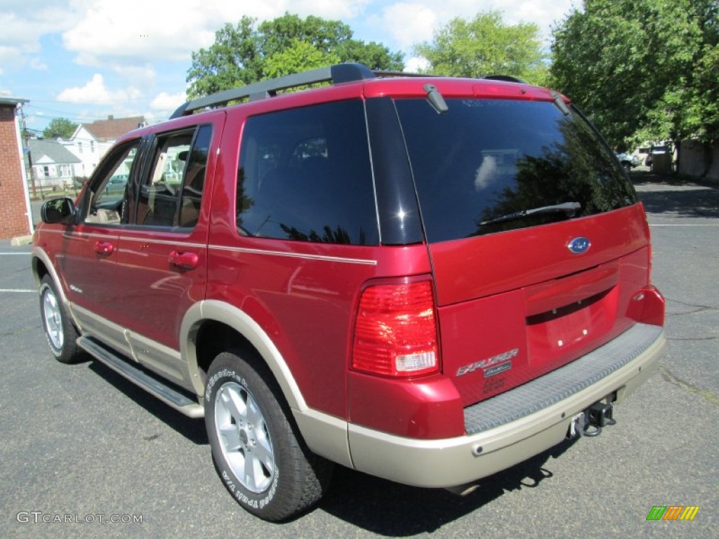 Redfire Metallic 2005 Ford Explorer Eddie Bauer 4x4 Exterior Photo #71088490