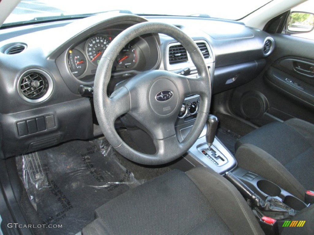 2005 Impreza 2.5 RS Sedan - Crystal Grey Metallic / Black photo #15