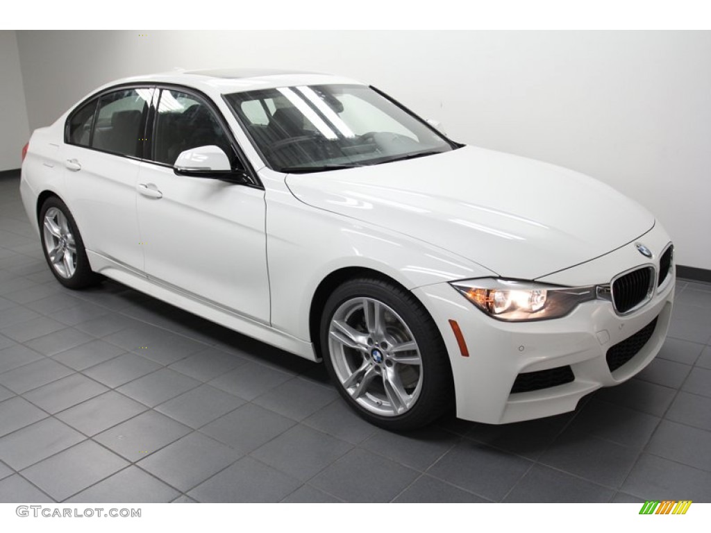 2013 3 Series 328i Sedan - Alpine White / Black photo #6