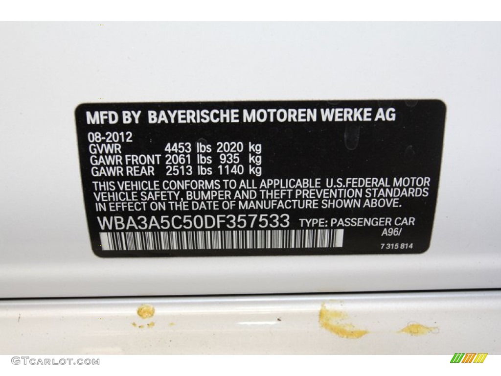 2013 3 Series 328i Sedan - Mineral White Metallic / Venetian Beige photo #10