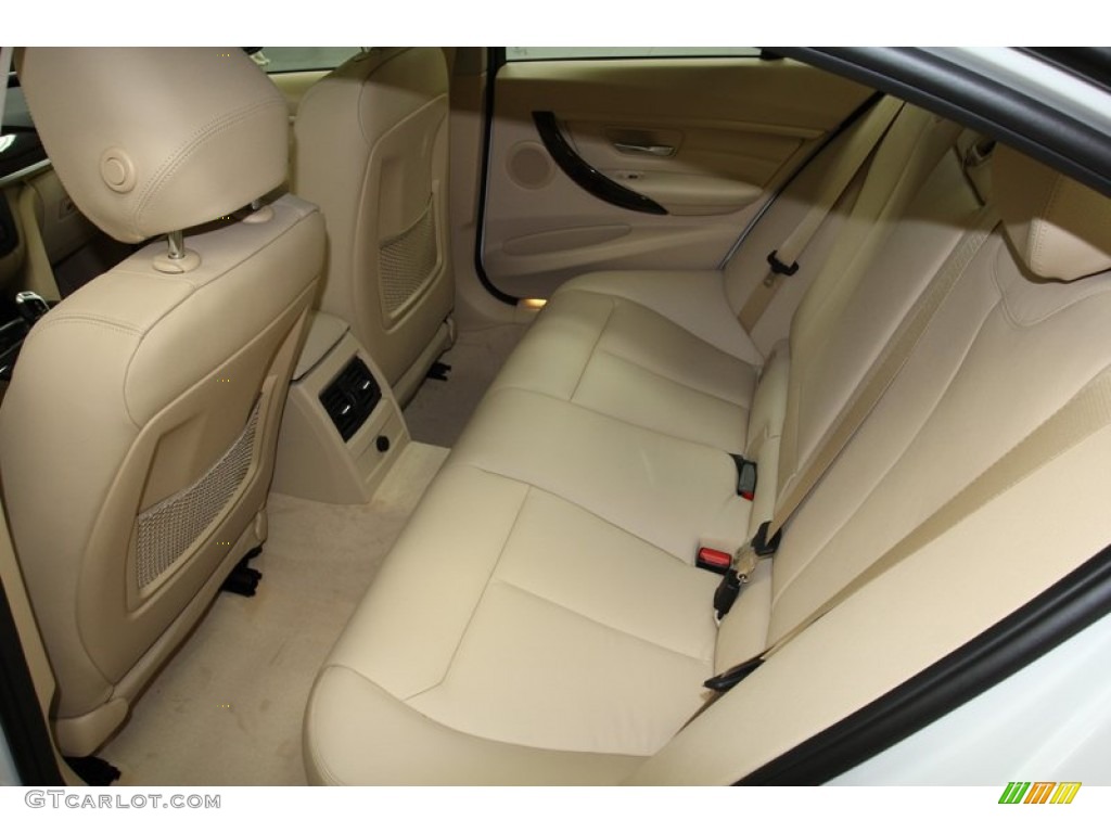 2013 3 Series 328i Sedan - Mineral White Metallic / Venetian Beige photo #12