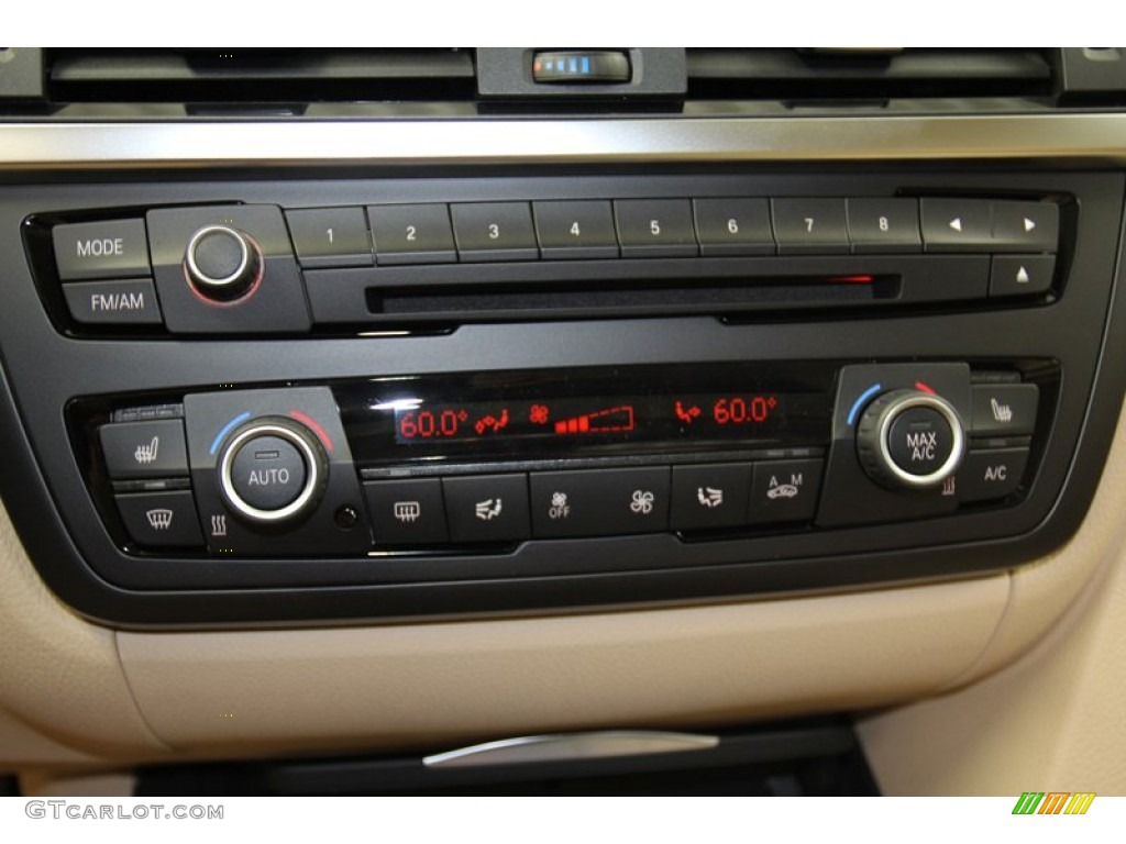 2013 3 Series 328i Sedan - Mineral White Metallic / Venetian Beige photo #17