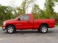 2007 Flame Red Dodge Ram 1500 SLT Regular Cab  photo #6