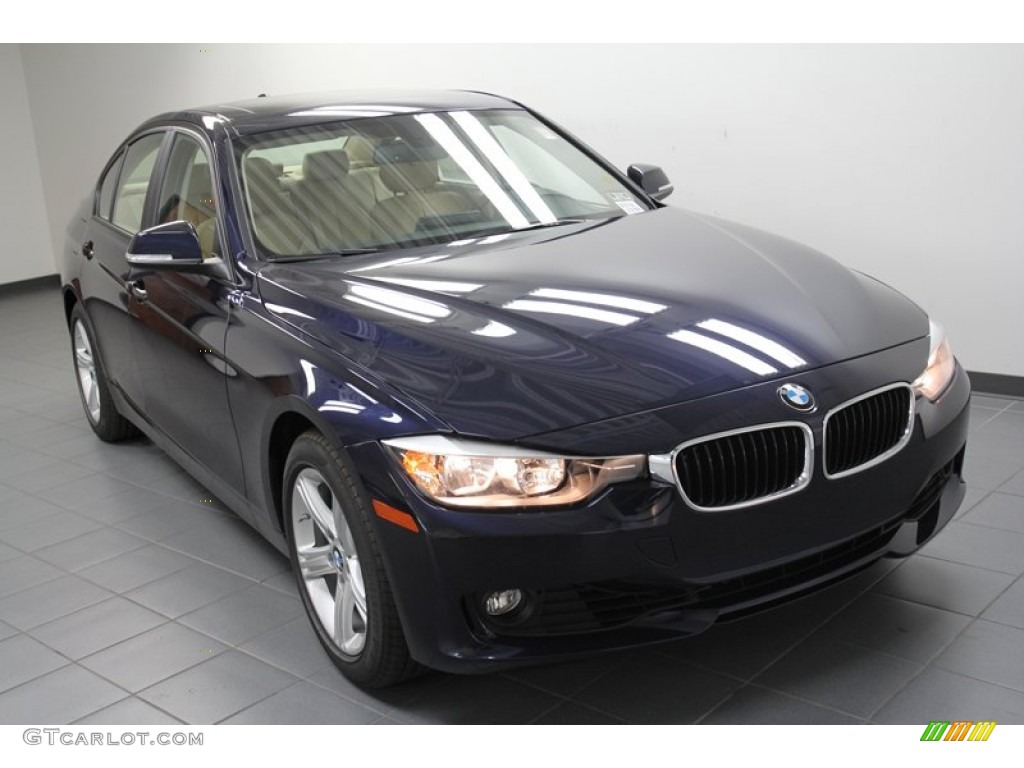 2013 3 Series 328i Sedan - Imperial Blue Metallic / Venetian Beige photo #5