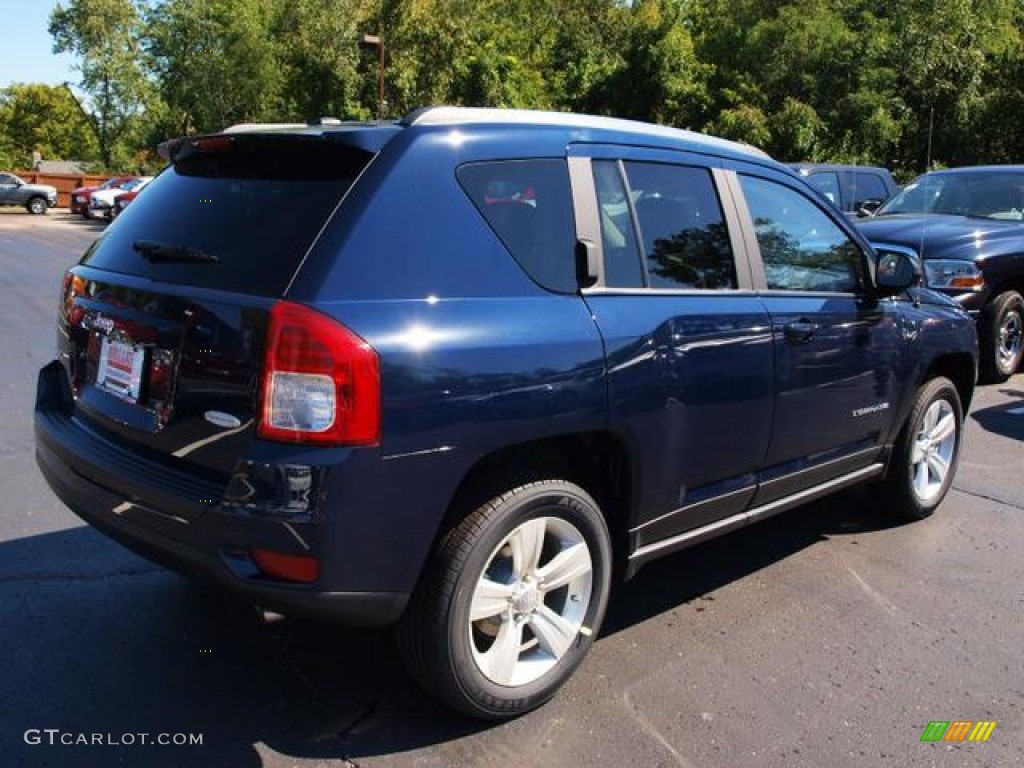 2013 Compass Latitude 4x4 - True Blue Pearl / Dark Slate Gray photo #3