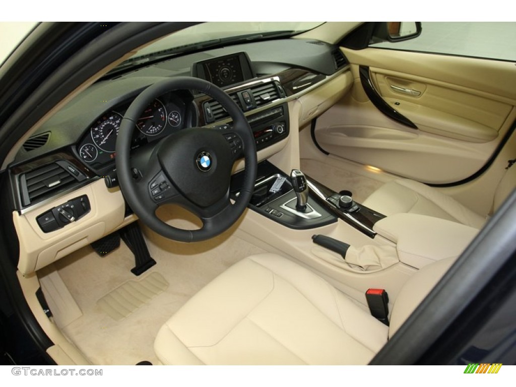 2013 3 Series 328i Sedan - Imperial Blue Metallic / Venetian Beige photo #10