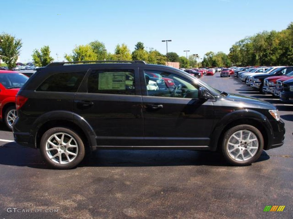 Brilliant Black Crystal Pearl 2013 Dodge Journey SXT Exterior Photo #71090437