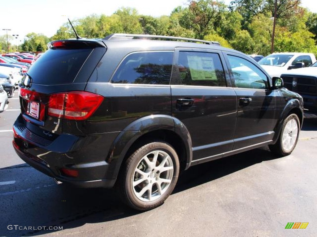 Brilliant Black Crystal Pearl 2013 Dodge Journey SXT Exterior Photo #71090455