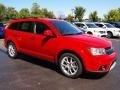 2013 Bright Red Dodge Journey SXT  photo #2