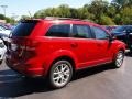 2013 Bright Red Dodge Journey SXT  photo #3