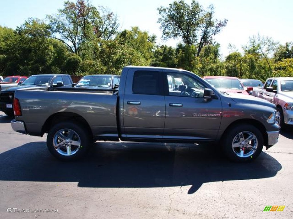 2012 Ram 1500 Big Horn Quad Cab 4x4 - Mineral Gray Metallic / Dark Slate Gray/Medium Graystone photo #1